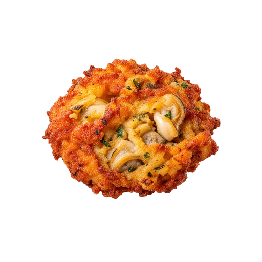 Clam Cake sticker illustration