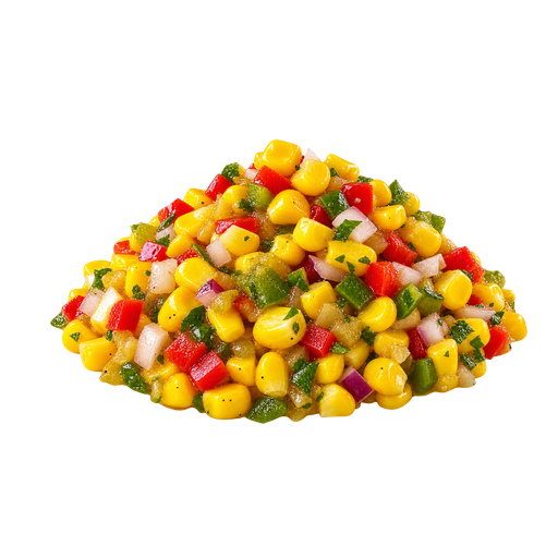 Corn relish sticker illustration