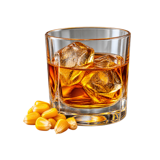 Corn Whiskey sticker illustration
