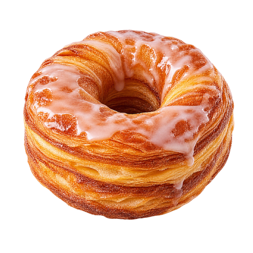 Cronut sticker illustration