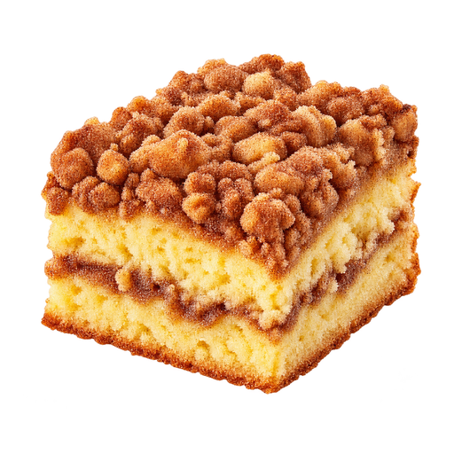 Crumb Cake sticker illustration