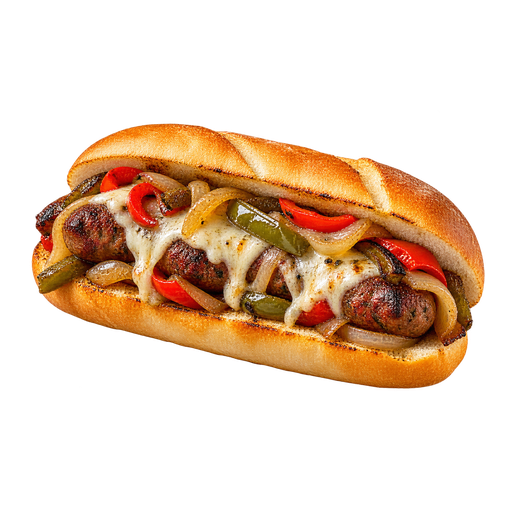 Cudighi Sandwich sticker illustration