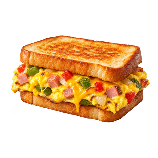 Denver Sandwich sticker illustration