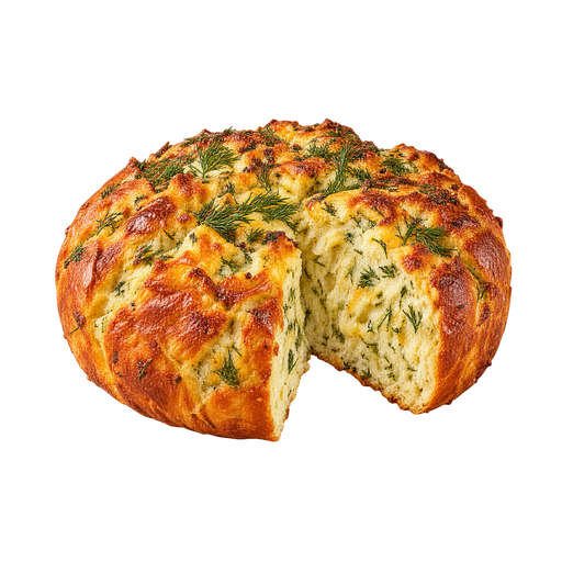 Dilly Casserole Bread sticker illustration