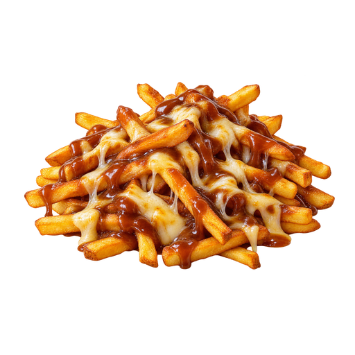 Disco Fries sticker illustration