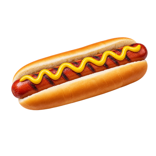 Dodger Dog sticker illustration