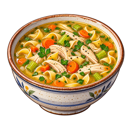 Doodle Soup sticker illustration