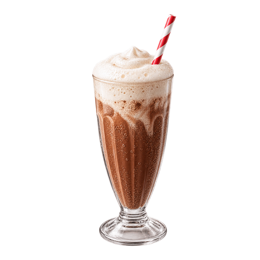 Egg Cream sticker illustration