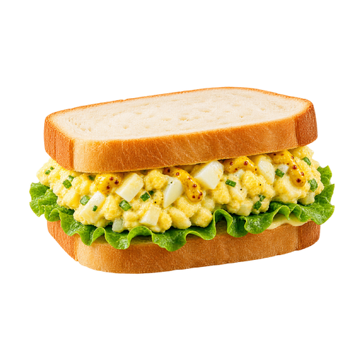 Egg Salad Sandwich sticker illustration