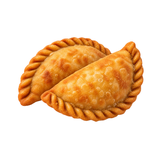 Fried pies sticker illustration