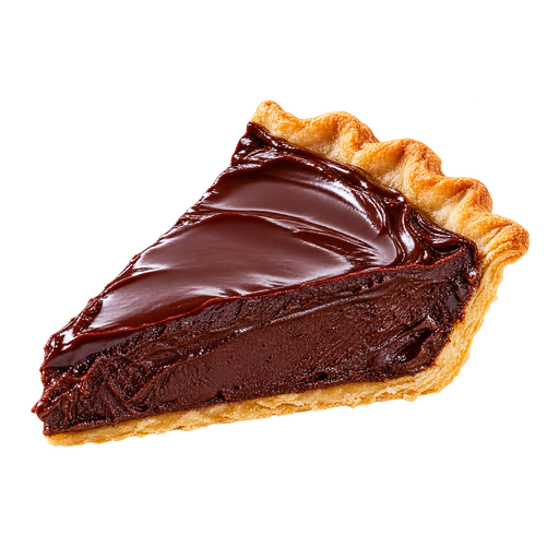 Fudge Pie sticker illustration