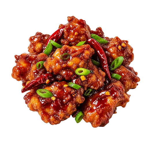 General Tso's Chicken sticker illustration