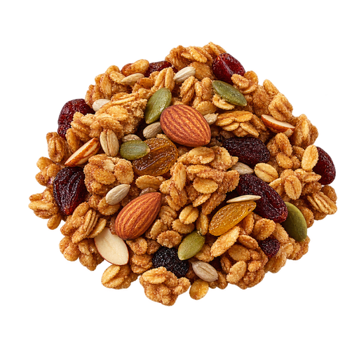 Granola sticker illustration