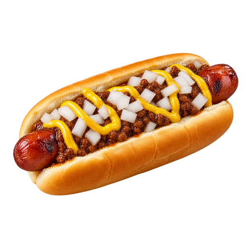 Half-Smoke Hot Dog sticker illustration