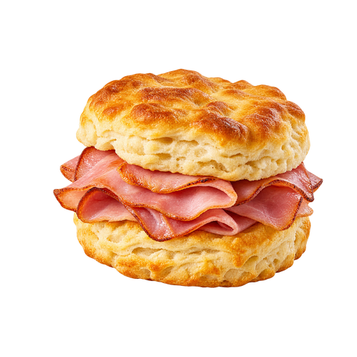 Ham Biscuits sticker illustration