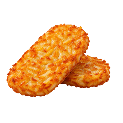 Hash browns sticker illustration