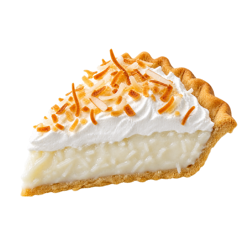 Haupia pie sticker illustration