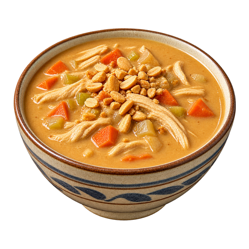Hotel Roanoke Peanut Soup sticker illustration