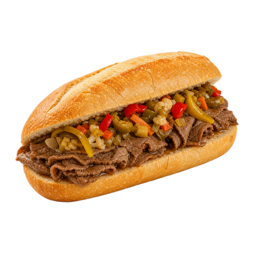 Italian Beef sticker illustration