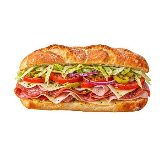 Maine Italian Sandwich sticker illustration