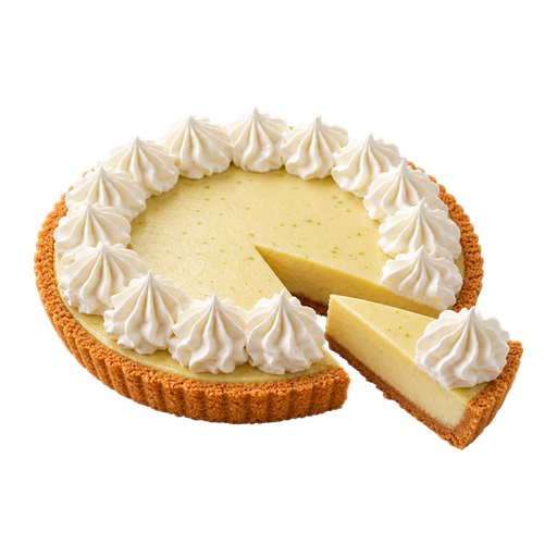 Key Lime Pie sticker illustration