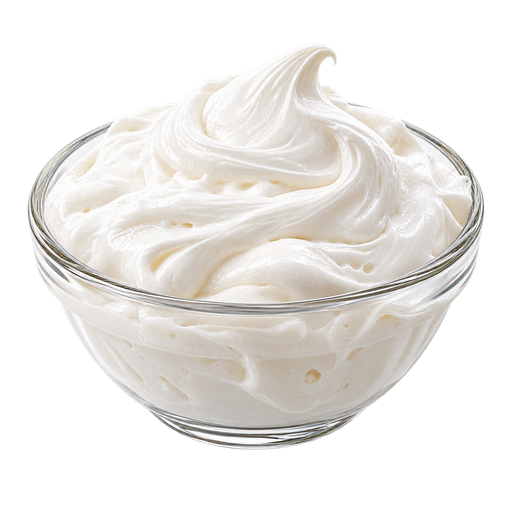 Marshmallow Cream sticker illustration