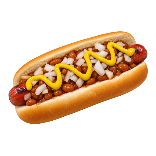Massachusetts-Style Hot Dog sticker illustration