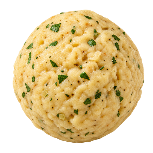 Matzah ball sticker illustration