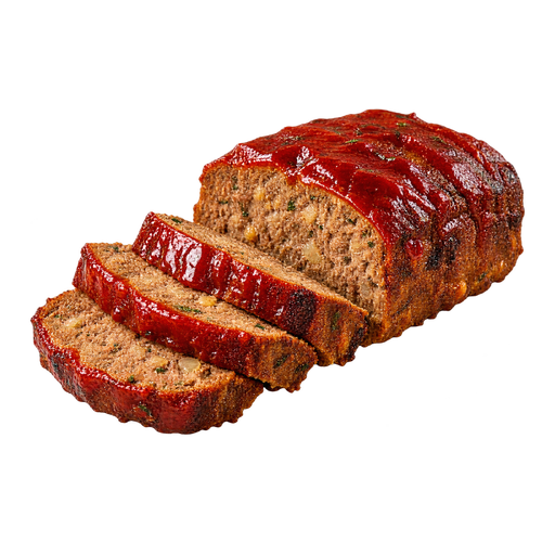 Meatloaf sticker illustration
