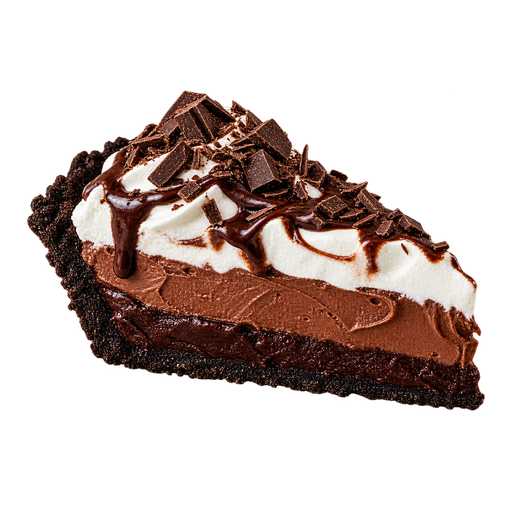 Mississippi Mud Pie sticker illustration