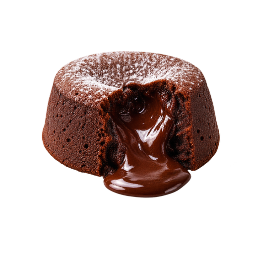 Molten Chocolate Cake sticker illustration