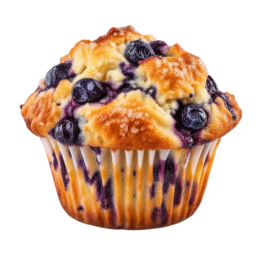 New Jersey Blueberry Muffins sticker illustration