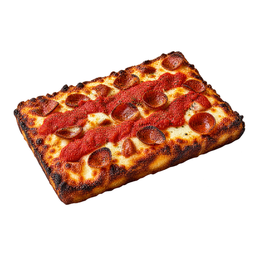 Old Forge Pizza sticker illustration