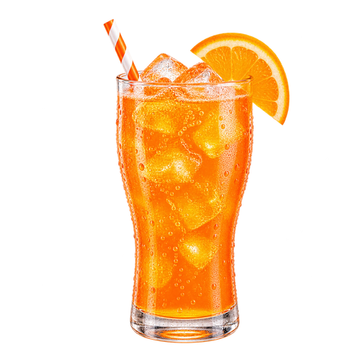 Orange Crush sticker illustration