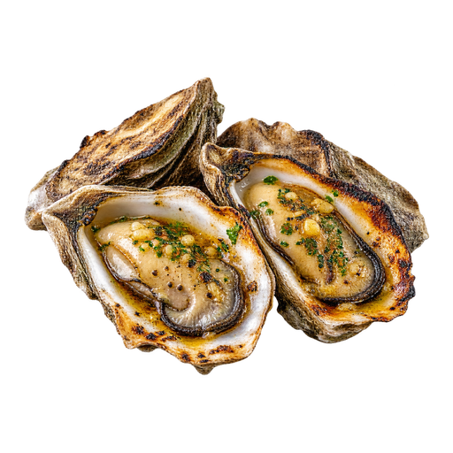 Oyster Roast sticker illustration