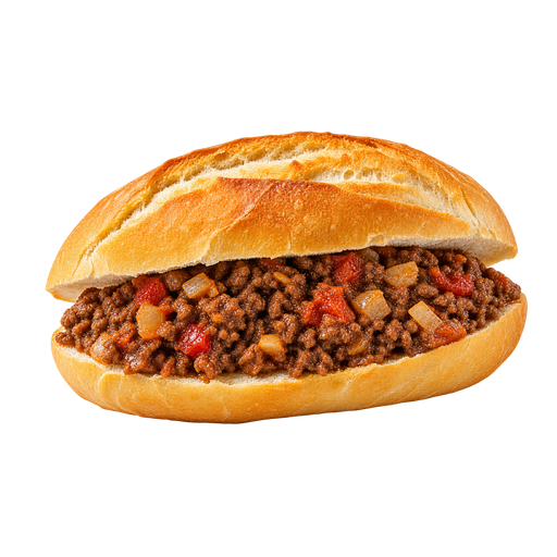 Pan con minuta sticker illustration
