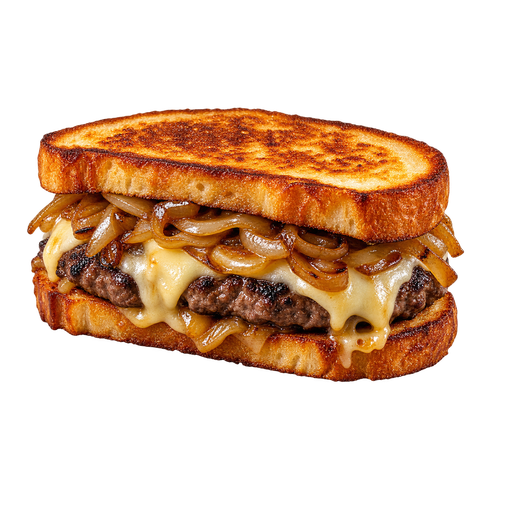 Patty Melt sticker illustration