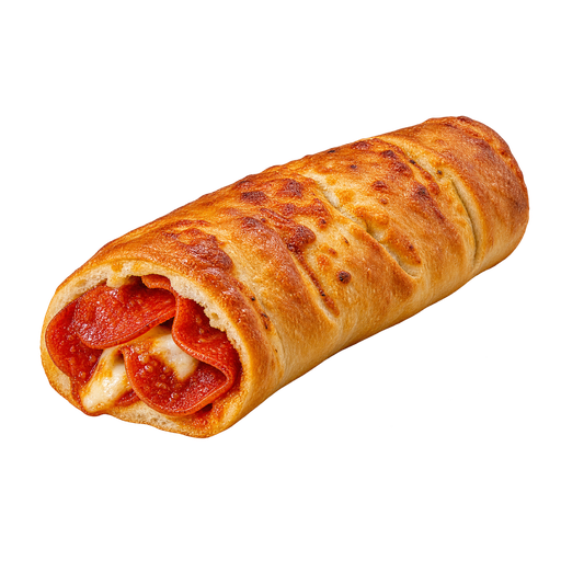 Pepperoni Roll sticker illustration