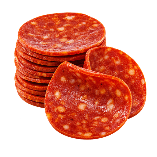 Pepperoni sticker illustration