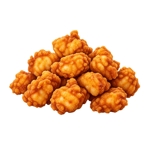 Popcorn Chicken sticker illustration