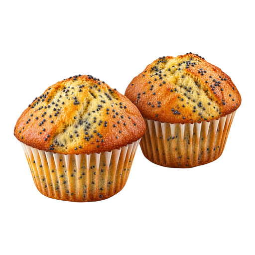 Poppyseed Muffins sticker illustration