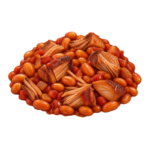 Pork and Beans sticker illustration