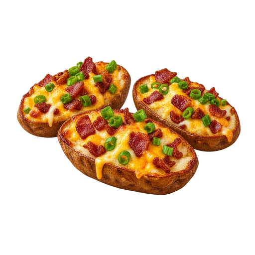 Potato Skins sticker illustration