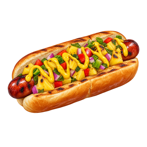 Puka Dog sticker illustration