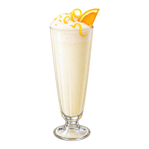 Ramos Gin Fizz sticker illustration