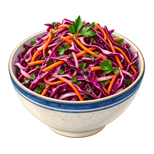 Red Slaw sticker illustration