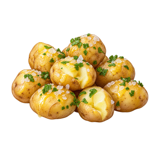 Salt Potatoes sticker illustration