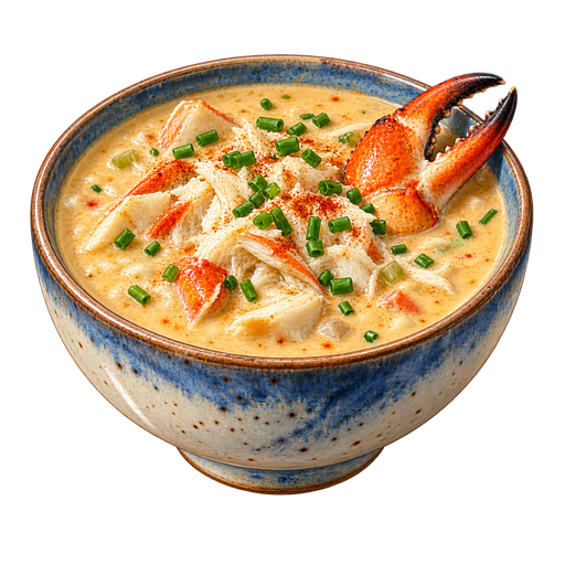 She-crab soup sticker illustration