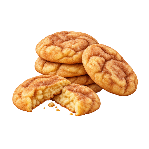 Snickerdoodle sticker illustration