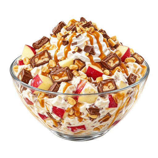 Snickers Salad sticker illustration